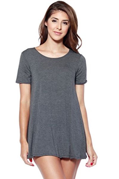 alexander + david a+d womens loose flowy shortslv crewneck tunic dress (s-3x, Black;gray
alexander + david a+d womens loose flowy shortslv crewneck tunic dress (s-3x, Black;gray