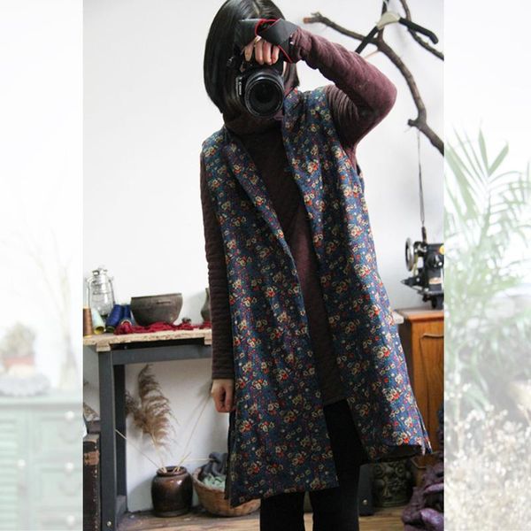 women printed vintage padded vests ladies loose retro sleeveless coat outerwear female print padded waistcoat 2020, Black;white
women printed vintage padded vests ladies loose retro sleeveless coat outerwear female print padded waistcoat 2020, Black;white