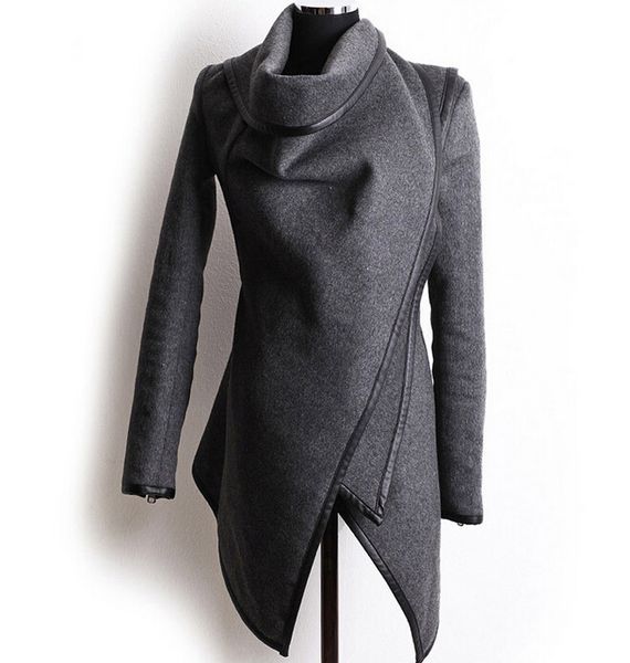 fashion- clothes for women 2018 new european and american wool & blends coats ladies trim personality asymmetric rules short jacket coats, Black
fashion- clothes for women 2018 new european and american wool & blends coats ladies trim personality asymmetric rules short jacket coats, Black