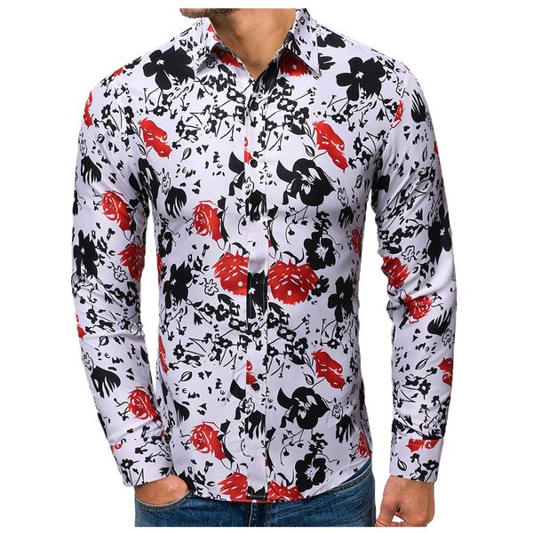 autumn winter men's shirt slim floral printed trun-down collar button long sleeve hawaiian men dress shirt blouse camisas hombre, White;black
autumn winter men's shirt slim floral printed trun-down collar button long sleeve hawaiian men dress shirt blouse camisas hombre, White;black