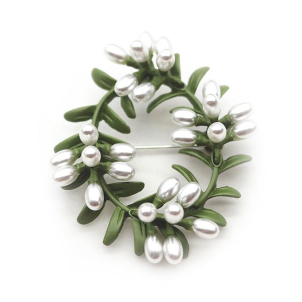 new leaf charm brooches half hole imitation pearl green retro brooch for girl women cute plant clothes jewelry accessori, Slivery;golden
new leaf charm brooches half hole imitation pearl green retro brooch for girl women cute plant clothes jewelry accessori, Slivery;golden