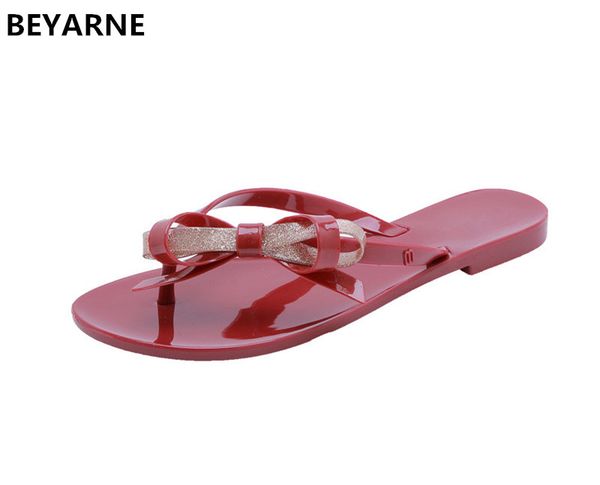 beyarne woman jelly shoes lady students summer flats sandals women summer beach flip flops slides woman slippers sweet bowties, Black
beyarne woman jelly shoes lady students summer flats sandals women summer beach flip flops slides woman slippers sweet bowties, Black
