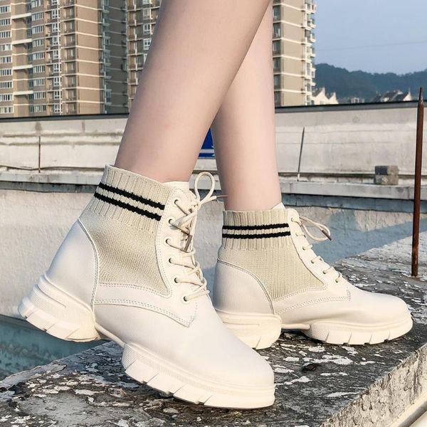 women's winter short boots woman lace up round toe ankle boots ladies patchwork thick bottom sports shoes warm plush footwears, Black
women's winter short boots woman lace up round toe ankle boots ladies patchwork thick bottom sports shoes warm plush footwears, Black