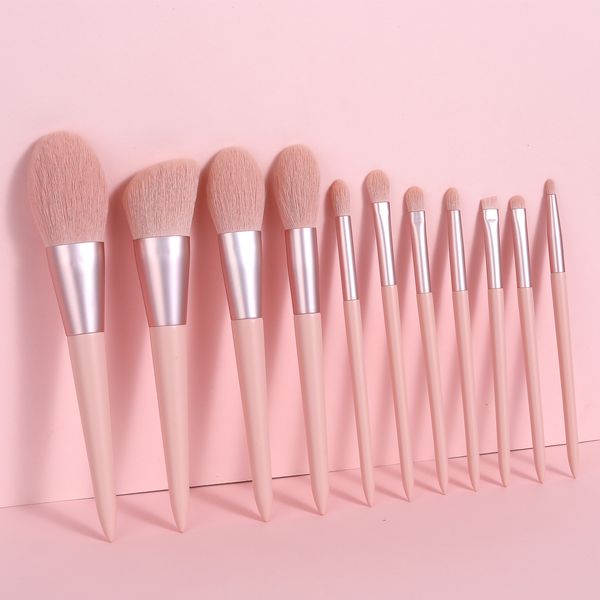 11pcs качество розовый деревянная ручка набор кистей для макияжа профессиональные мягкие косметика макияж кисть кисть фонд красоты инструмен
11pcs качество розовый деревянная ручка набор кистей для макияжа профессиональные мягкие косметика макияж кисть кисть фонд красоты инструмен