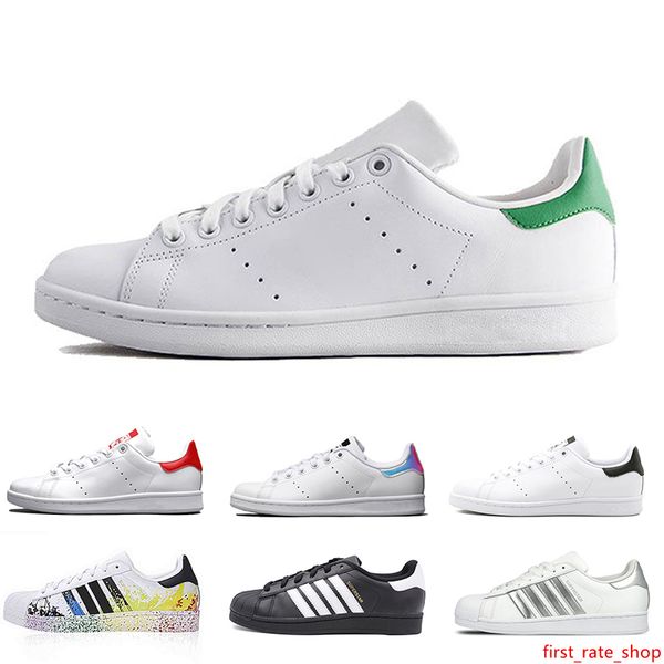 fashion women mens stan smith superstars casual shoes triple white black red blue green pink off outdoors platform leather sneakers 36-45
fashion women mens stan smith superstars casual shoes triple white black red blue green pink off outdoors platform leather sneakers 36-45
