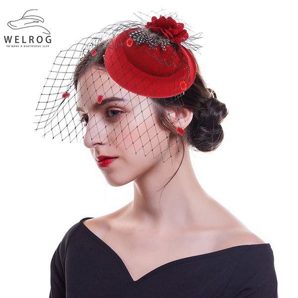 welrog red formal fascinators hat lady yarn mesh feather hair clips elegant fedora hat women cocktail party dress fedoras, Blue;gray
welrog red formal fascinators hat lady yarn mesh feather hair clips elegant fedora hat women cocktail party dress fedoras, Blue;gray