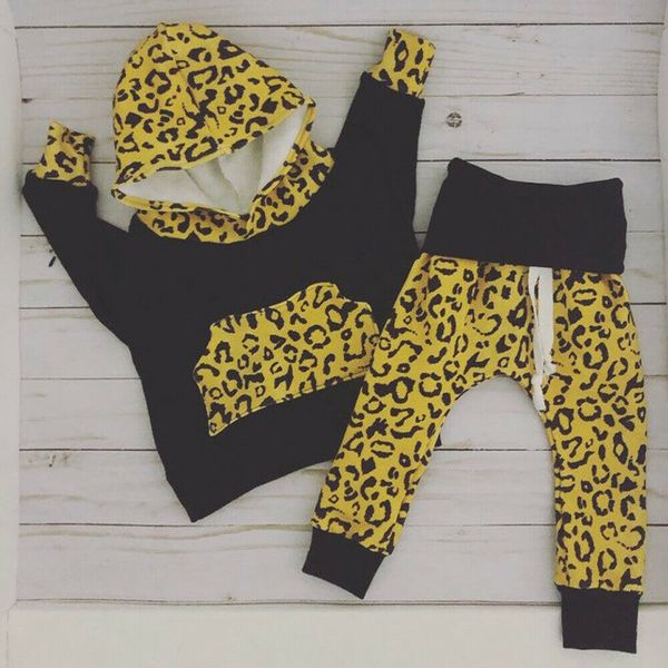 0-5y toddler baby boy girl clothes sets long sleeve leopard hooded +leggings pants outfit set, White
0-5y toddler baby boy girl clothes sets long sleeve leopard hooded +leggings pants outfit set, White