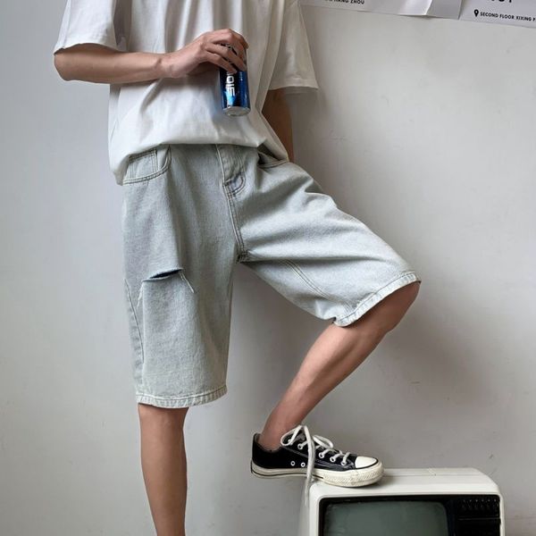 2020 summer new youth popular couple solid color cut denim five-point pants fashion casual loose mid-low waist shorts blue s-xl
2020 summer new youth popular couple solid color cut denim five-point pants fashion casual loose mid-low waist shorts blue s-xl