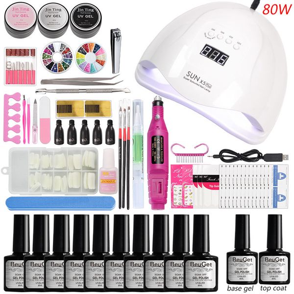 36w/48w/80w led lamp choose 10 color gel acrylic set manicure pedicure set acrylic nail for manicure tools lamp for nails
36w/48w/80w led lamp choose 10 color gel acrylic set manicure pedicure set acrylic nail for manicure tools lamp for nails