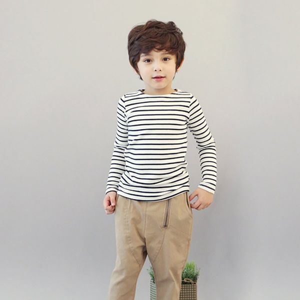 kids baby boys girls t-shirt infant toddler long sleeve striped cotton shirt children spring autumn clothes, Blue
kids baby boys girls t-shirt infant toddler long sleeve striped cotton shirt children spring autumn clothes, Blue