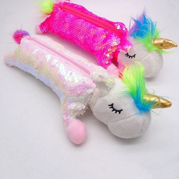 plush unicorn pencil case school supplies stationery gift students cute cartoon sequin pencil box pencilcase bag
plush unicorn pencil case school supplies stationery gift students cute cartoon sequin pencil box pencilcase bag