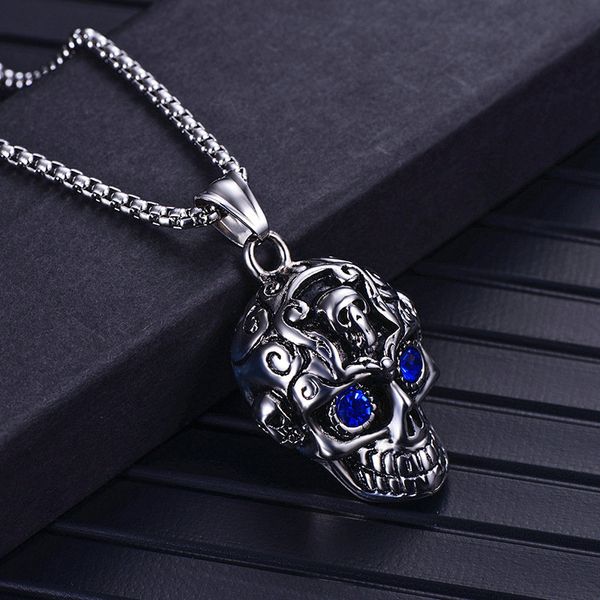 gold punk men fashion jewelry men skull necklace party silver necklaces jewelry mask pendants silver for gift stainless steel
gold punk men fashion jewelry men skull necklace party silver necklaces jewelry mask pendants silver for gift stainless steel