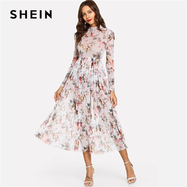 shein multicolor highstreet party elegant mock neck semi sheer pleated floral a line dress autumn modern lady women dresses, Black;gray
shein multicolor highstreet party elegant mock neck semi sheer pleated floral a line dress autumn modern lady women dresses, Black;gray