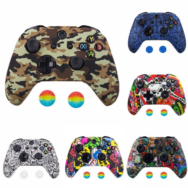 6mfxb new 18 colors for thumb one controller silicone skin case + analog xbox stick grip cap for s box one 1 x x joystick
6mfxb new 18 colors for thumb one controller silicone skin case + analog xbox stick grip cap for s box one 1 x x joystick