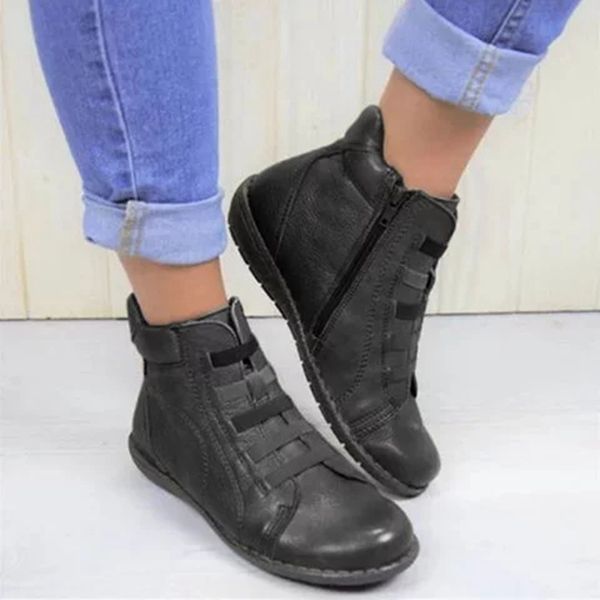 puimentiua new women natrual leather casual ankle boots comfortable quality soft handmade flat shoe blue black work women boots
puimentiua new women natrual leather casual ankle boots comfortable quality soft handmade flat shoe blue black work women boots