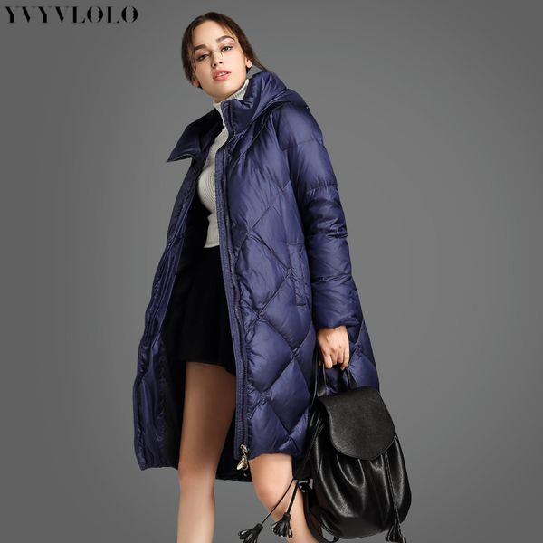 yvyvlolo women's winter jacket women cotton parkas winter long thickened down jacket fashion cloak girls padded slim coat, Tan;black
yvyvlolo women's winter jacket women cotton parkas winter long thickened down jacket fashion cloak girls padded slim coat, Tan;black