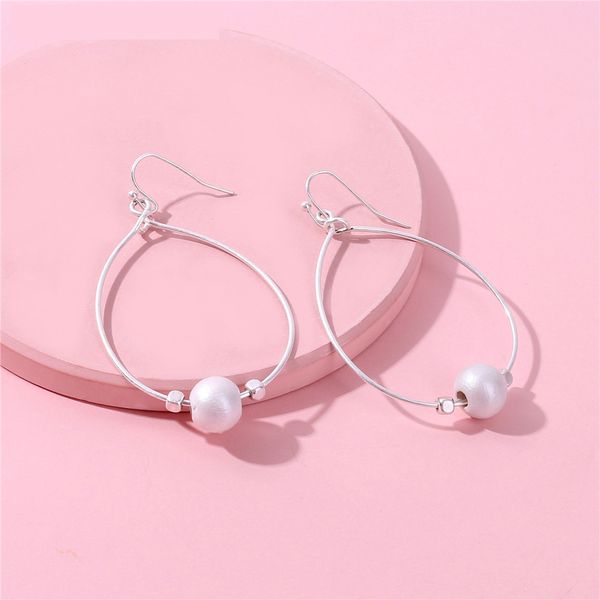 qingdao europe and america earrings copper hanging earrings wood beads simple water droplet shape women's wish supply, Silver
qingdao europe and america earrings copper hanging earrings wood beads simple water droplet shape women's wish supply, Silver