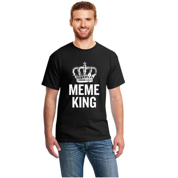 cute meme king white t-shirt 100% cotton men's tshirt big size xxxl hipster tee shirt homme tee, White;black
cute meme king white t-shirt 100% cotton men's tshirt big size xxxl hipster tee shirt homme tee, White;black
