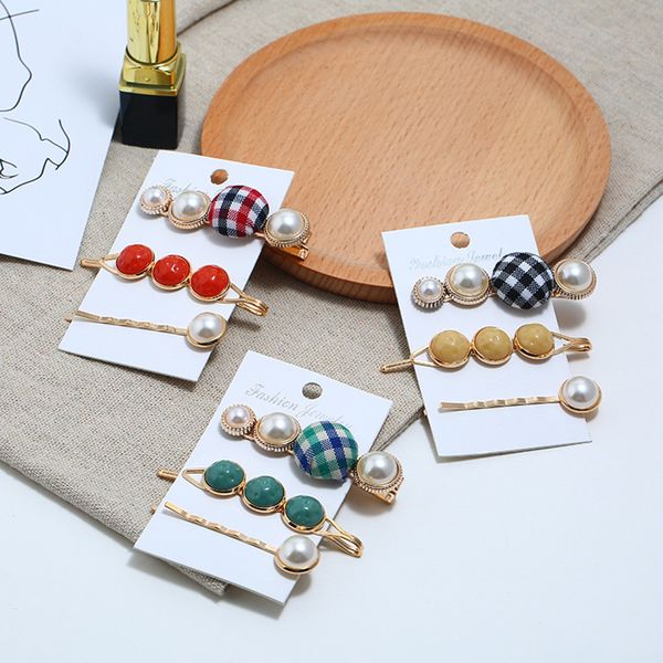 2019 new 3 pcs pearl hair clip headband hairpin hair styling tools metal gold color acrylic barrette for women girls accessories, Slivery;golden
2019 new 3 pcs pearl hair clip headband hairpin hair styling tools metal gold color acrylic barrette for women girls accessories, Slivery;golden