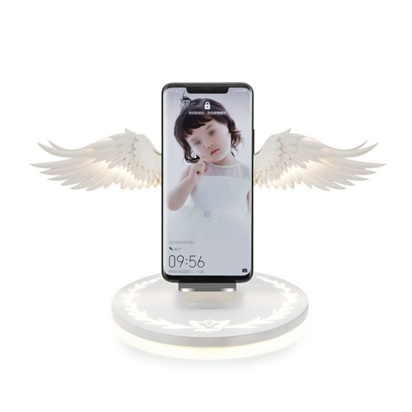10w wireless charger angel wing fast charging and night light mobile phone holder universal mobile phone wireless charger for iphone 8 x xr
10w wireless charger angel wing fast charging and night light mobile phone holder universal mobile phone wireless charger for iphone 8 x xr