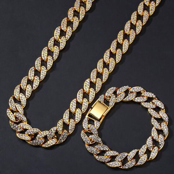 Iced Out Cuban Chain SET 15 ММ Кубинский Браслет и Цепочка Combo Хип-Хоп Ювелирные Изделия Оптов
Iced Out Cuban Chain SET 15 ММ Кубинский Браслет и Цепочка Combo Хип-Хоп Ювелирные Изделия Оптов
