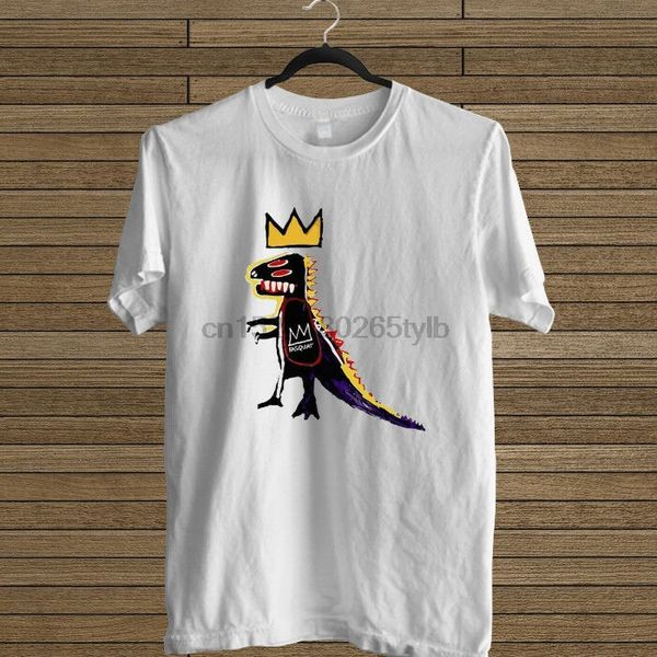 basquiat dinosaur jean michel basquiat white t-shirt tee, White;black
basquiat dinosaur jean michel basquiat white t-shirt tee, White;black