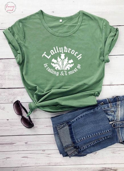 lallybroch is calling and i must go printed new arrival womens funny casual 100%cotton t shirt outlander inspired shirts, White
lallybroch is calling and i must go printed new arrival womens funny casual 100%cotton t shirt outlander inspired shirts, White