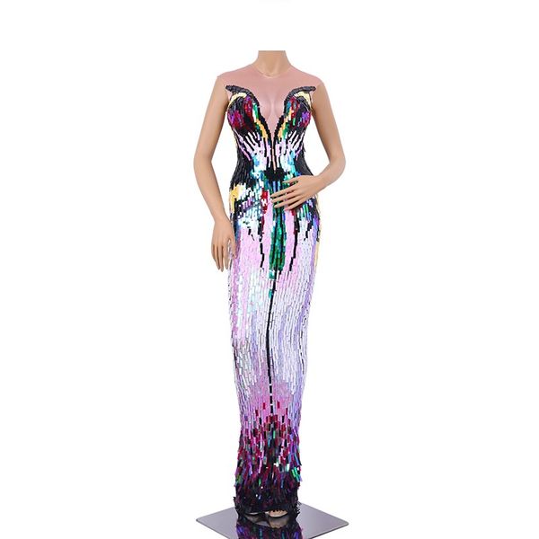 fashion women stage performance floor length dress colourful singer costumes dress deep v-neck sleeveless women fashion, Black;red
fashion women stage performance floor length dress colourful singer costumes dress deep v-neck sleeveless women fashion, Black;red