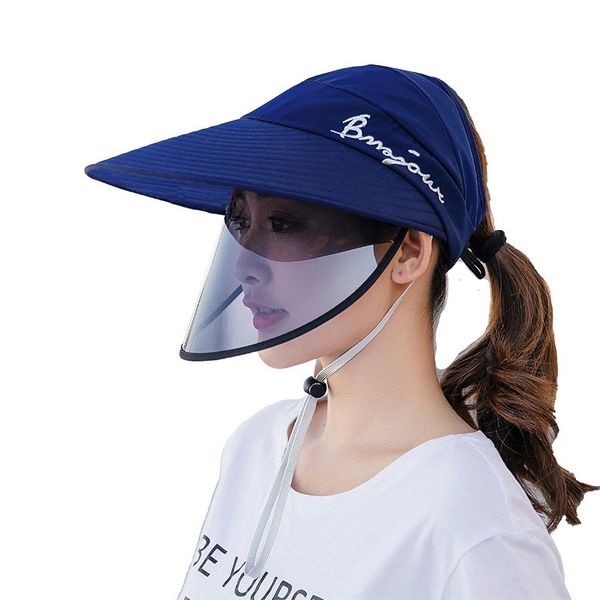 summer sun protection ultraviolet polarized sun visor hats for women outdoor travel fishing biking cover face sun hat female cap wide brim, Blue;gray
summer sun protection ultraviolet polarized sun visor hats for women outdoor travel fishing biking cover face sun hat female cap wide brim, Blue;gray