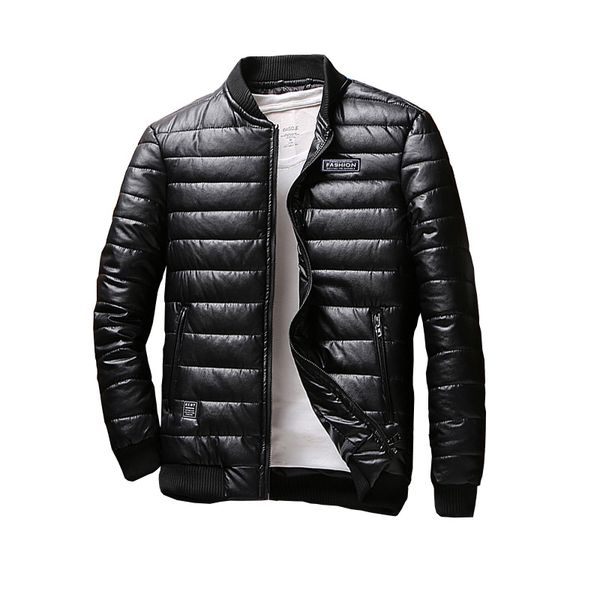 large size winter men's windproof warm leather coat youth loose-fit plug winter jacket flight suit men's, Black
large size winter men's windproof warm leather coat youth loose-fit plug winter jacket flight suit men's, Black