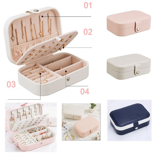 earrings rings plate jewelry box imitation leather travel earring ring bracelet necklaces multi-function storage boxes cases hh9-2669
earrings rings plate jewelry box imitation leather travel earring ring bracelet necklaces multi-function storage boxes cases hh9-2669