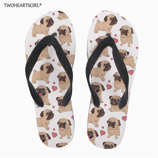 twoheartsgirl pugs puppies women beach flip flops flipflops sandals shoes bath slippers sandals women slippers summer for ladies, Black
twoheartsgirl pugs puppies women beach flip flops flipflops sandals shoes bath slippers sandals women slippers summer for ladies, Black