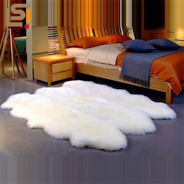 large wool fur rug thick carpets for living room home decor shaggy bedroom carpet cloakroom fluffy rug kids room white floor mat
large wool fur rug thick carpets for living room home decor shaggy bedroom carpet cloakroom fluffy rug kids room white floor mat