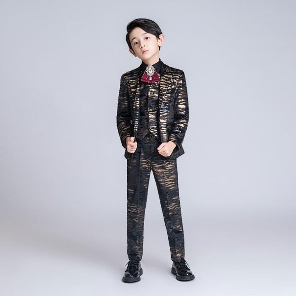 yuanlu kids suit for boy leopard velvet coat blazer toddler jacket silm fit for wedding party autumn winter children clothes, Black
yuanlu kids suit for boy leopard velvet coat blazer toddler jacket silm fit for wedding party autumn winter children clothes, Black