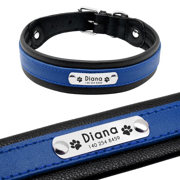 personalized leather dog collar customized engraved pet big dog bulldog collars padded for medium large dogs perro pitbull
personalized leather dog collar customized engraved pet big dog bulldog collars padded for medium large dogs perro pitbull