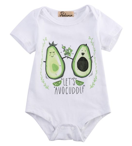 avocado summer new newborn kids children clothing toddler baby boy girl infant jumpsuit bodysuit outfit cotton clothes outfit, White
avocado summer new newborn kids children clothing toddler baby boy girl infant jumpsuit bodysuit outfit cotton clothes outfit, White