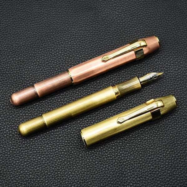 1pcs selling octagon brass ink pen metal matte golden silver office fountain pen office writing stationery
1pcs selling octagon brass ink pen metal matte golden silver office fountain pen office writing stationery