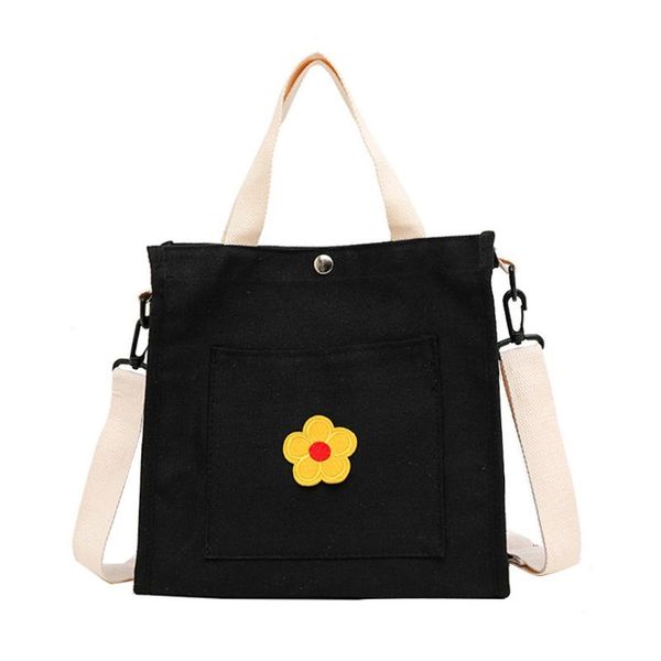 2020 women flower canvas shopping bags cloth shoulder bag girls eco bag daily use foldable handbags tote black
2020 women flower canvas shopping bags cloth shoulder bag girls eco bag daily use foldable handbags tote black