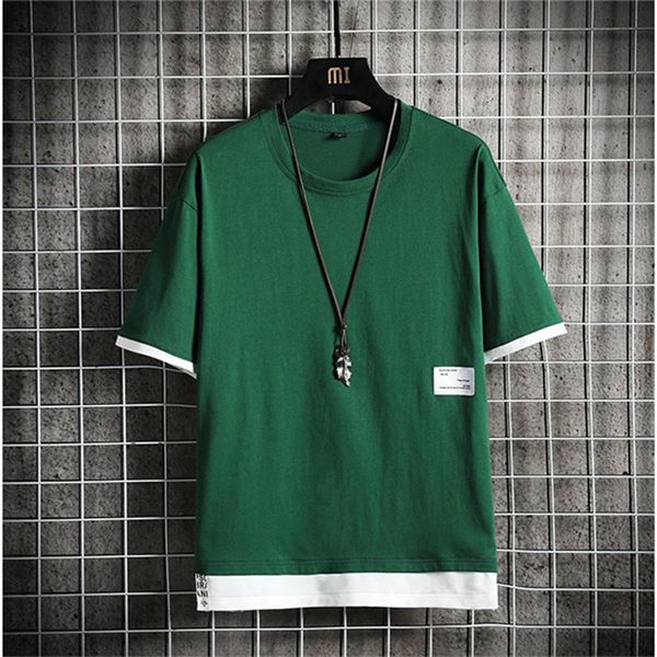 20colors solid color summer mens tees casual loose letter mens designer tshirts with pocket o neck short sleeve, White;black
20colors solid color summer mens tees casual loose letter mens designer tshirts with pocket o neck short sleeve, White;black
