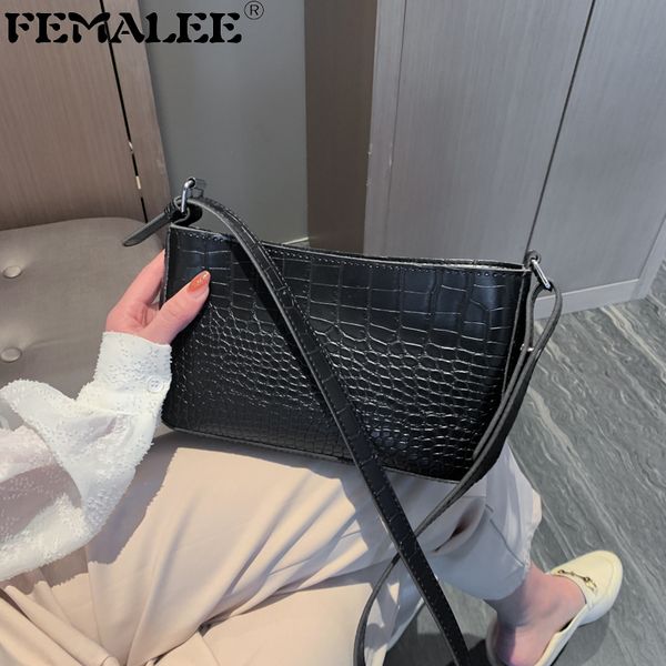 2020 spring new shoulder messenger bags women crocodile pattern purse casual handbags simple small underarm bags
2020 spring new shoulder messenger bags women crocodile pattern purse casual handbags simple small underarm bags