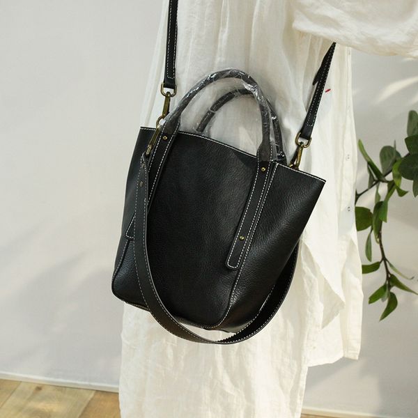 natural genuine leather bucket bags black shoulder women handbags designer crossbody bags with liner bag sac a main
natural genuine leather bucket bags black shoulder women handbags designer crossbody bags with liner bag sac a main