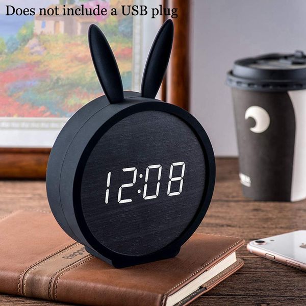 new digital alarm clock,3 alarm settings wooden electronic led display snooze time temperature usb charging
new digital alarm clock,3 alarm settings wooden electronic led display snooze time temperature usb charging
