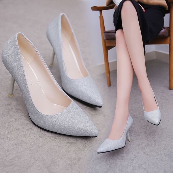 wedding shoes crystal bride bridesmaid single shoes 2020 new wild sequins high heels stiletto women's banquet pumps, Black
wedding shoes crystal bride bridesmaid single shoes 2020 new wild sequins high heels stiletto women's banquet pumps, Black