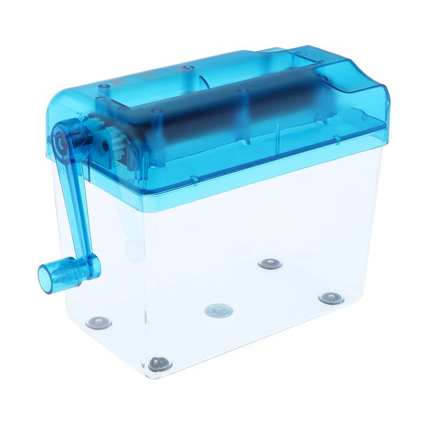 manual shredder for paper and card, hand cut paper shredder, one piece of folded a6 size, straight strip cut, 3 mm
manual shredder for paper and card, hand cut paper shredder, one piece of folded a6 size, straight strip cut, 3 mm