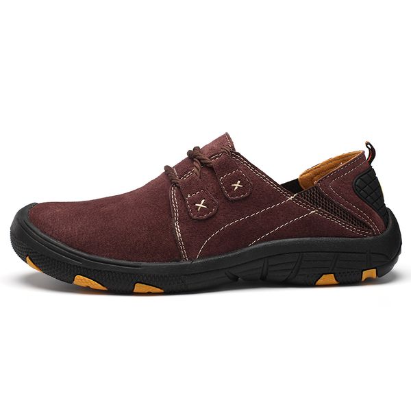 fall and winter hiking shoes men's outdoor leisure sports shoes waterproof breathable leather hiking non-skid soft bottom climbing, Black
fall and winter hiking shoes men's outdoor leisure sports shoes waterproof breathable leather hiking non-skid soft bottom climbing, Black