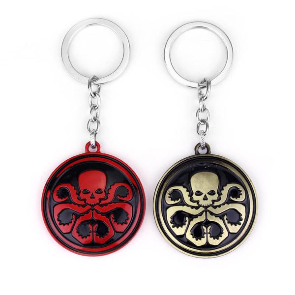 hydra keychain for keys super villain ocs badge keyring pendant for men women, Silver
hydra keychain for keys super villain ocs badge keyring pendant for men women, Silver