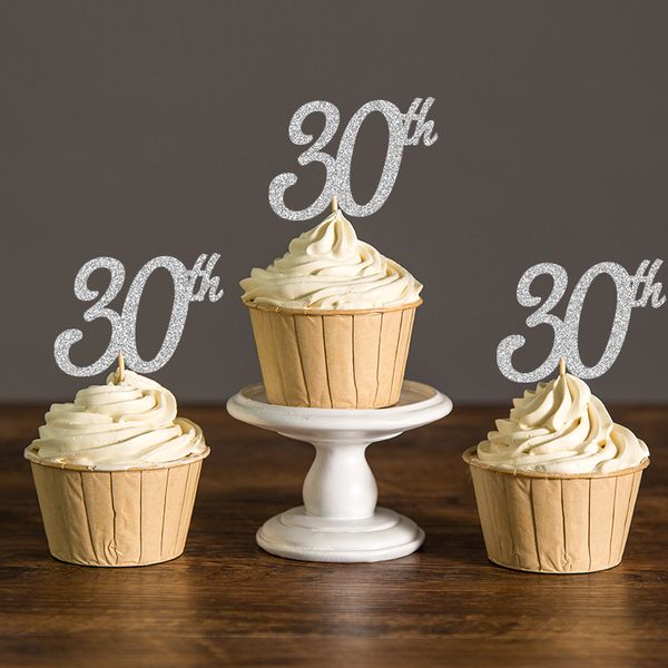 gold / silver glitter 30-cupcake toppers выборы для 30-дня рождения декора партии тридцать украшение партии торта аксессуар supplies
gold / silver glitter 30-cupcake toppers выборы для 30-дня рождения декора партии тридцать украшение партии торта аксессуар supplies
