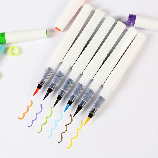 superior 12/24colors glitter markers brush pen art marker pen wink of stella soft brush for sparkle shine to letter
superior 12/24colors glitter markers brush pen art marker pen wink of stella soft brush for sparkle shine to letter