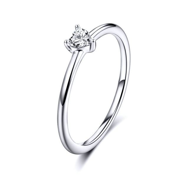925 sterling silver heart clear cz simple finger rings for women engagement wedding statement jewelry scr498 bamoer, Golden;silver
925 sterling silver heart clear cz simple finger rings for women engagement wedding statement jewelry scr498 bamoer, Golden;silver