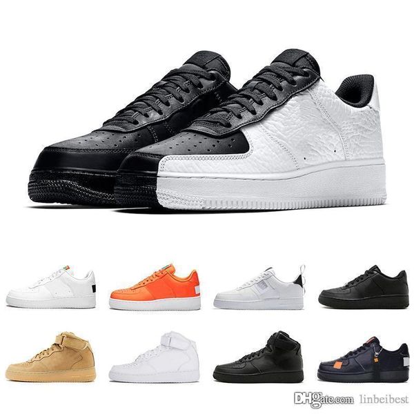 1 utility classic black white men womens letter casual shoes red orange sports chassures high low cut wheat designer shoes 36-45
1 utility classic black white men womens letter casual shoes red orange sports chassures high low cut wheat designer shoes 36-45